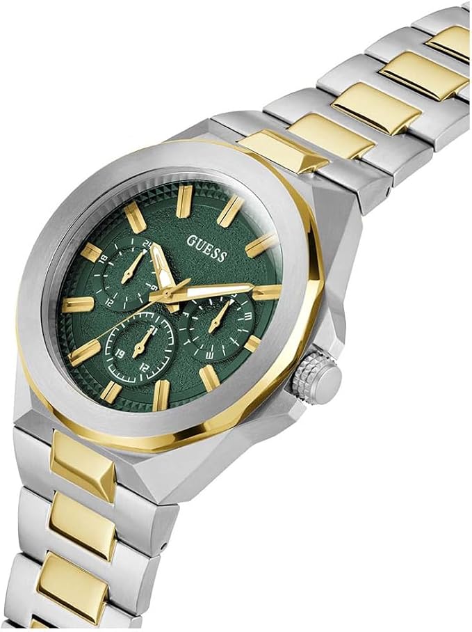GUESS 2-Tone Multi-function Mens Watch - GW0798G3