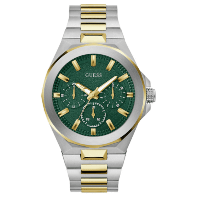 GUESS 2-Tone Multi-function Mens Watch - GW0798G3