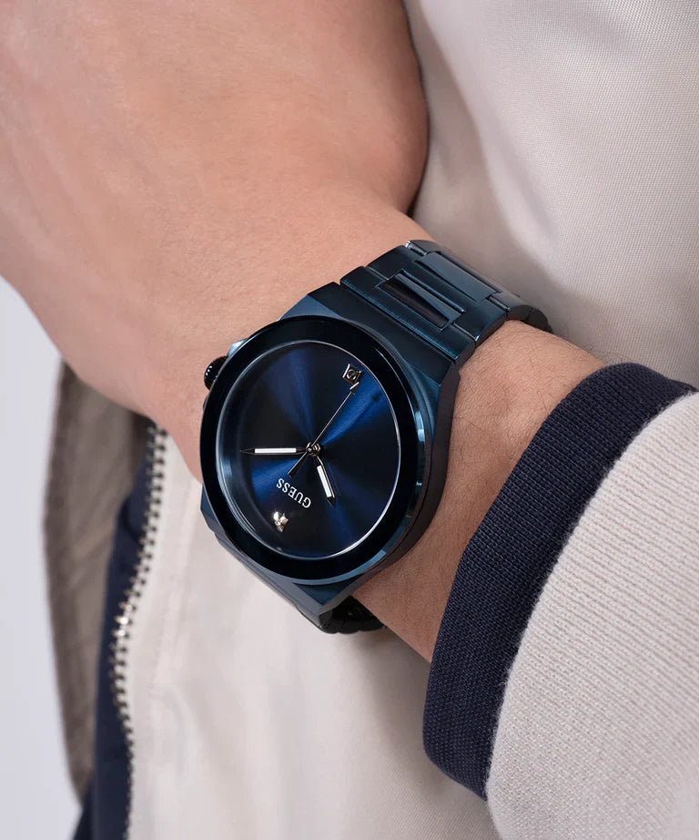 GUESS Blue Analog Mens Watch - GW0833G1