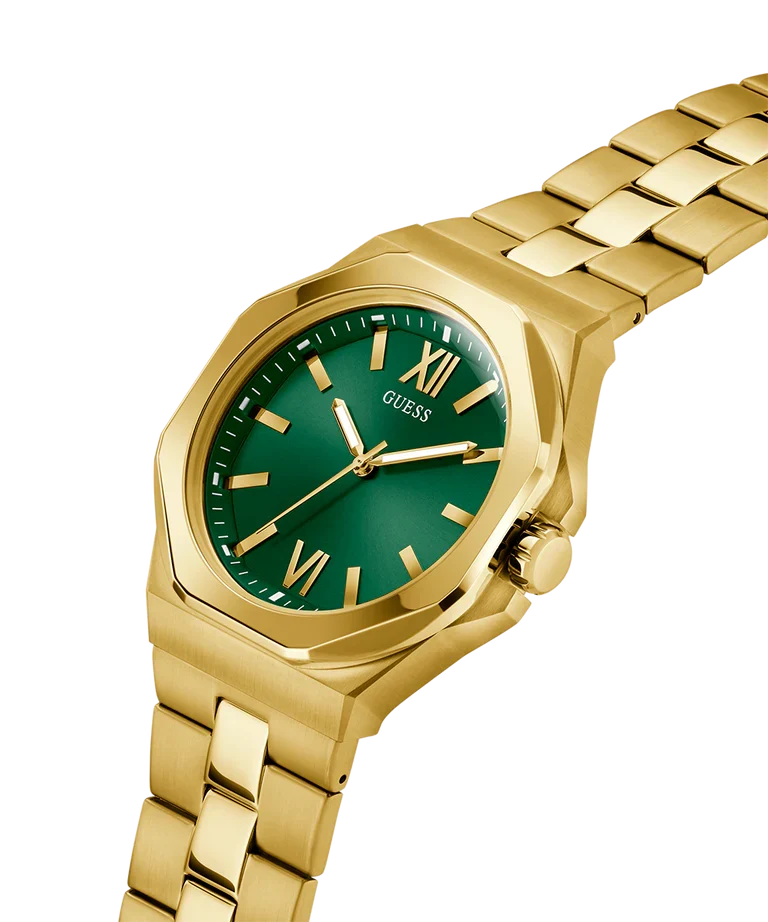 GUESS Gold Tone Analog Mens Watch - GW0849G2