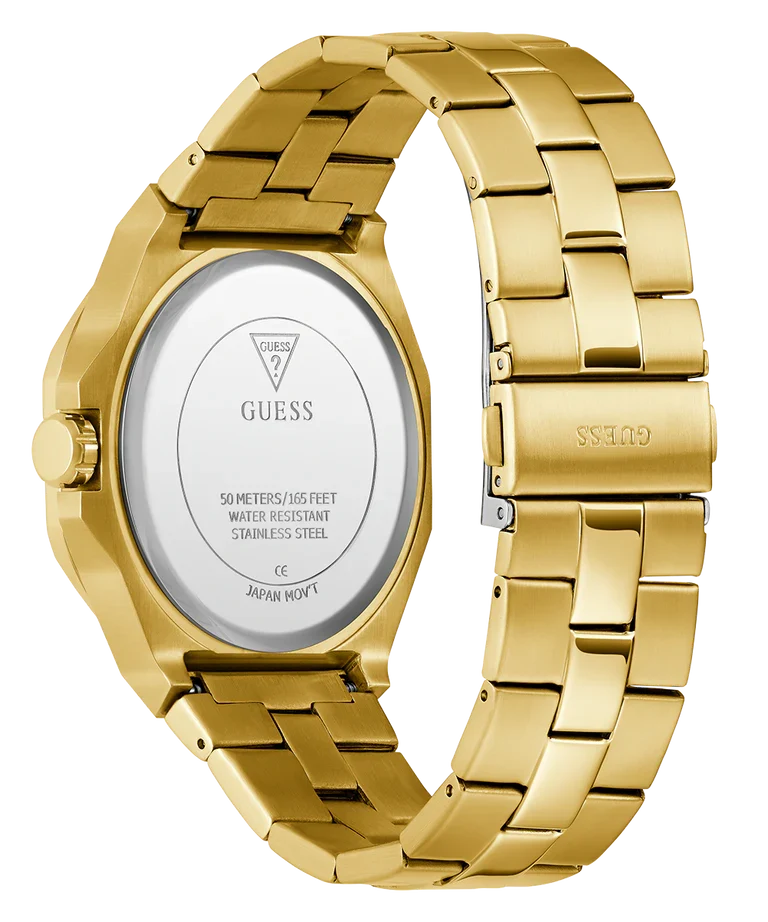 GUESS Gold Tone Analog Mens Watch - GW0849G2