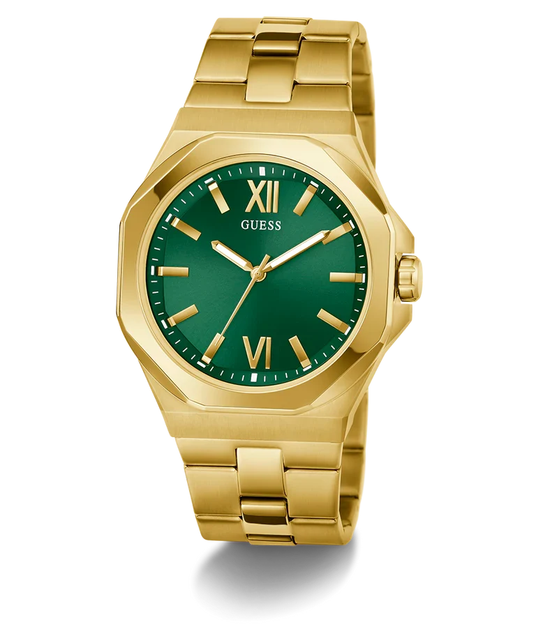 GUESS Gold Tone Analog Mens Watch - GW0849G2