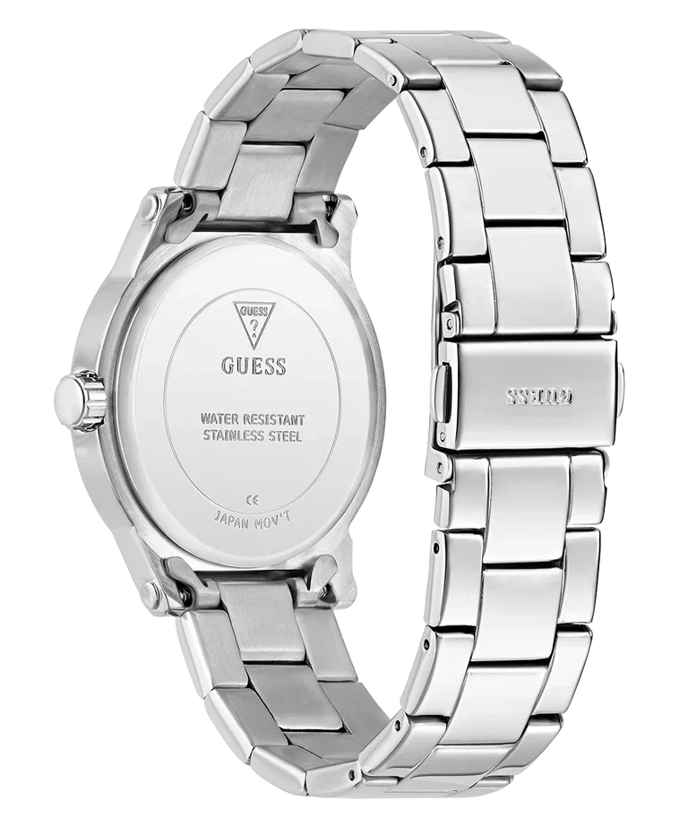GUESS Silver Tone Analog Ladies Watch - GW0861L1