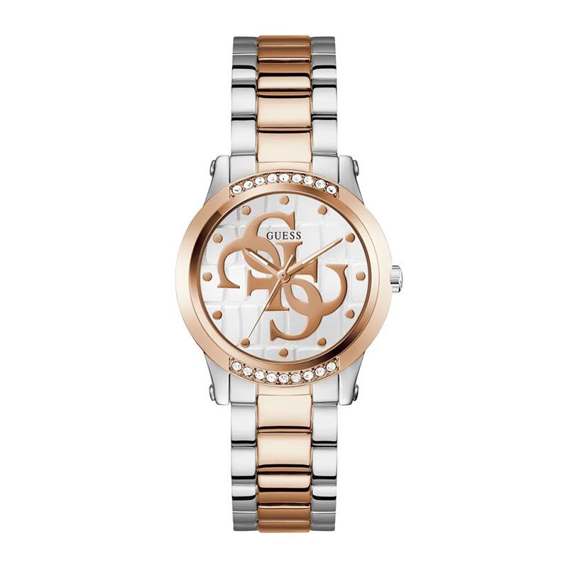 GUESS 2-Tone Analog Ladies Watch - GW0861L5