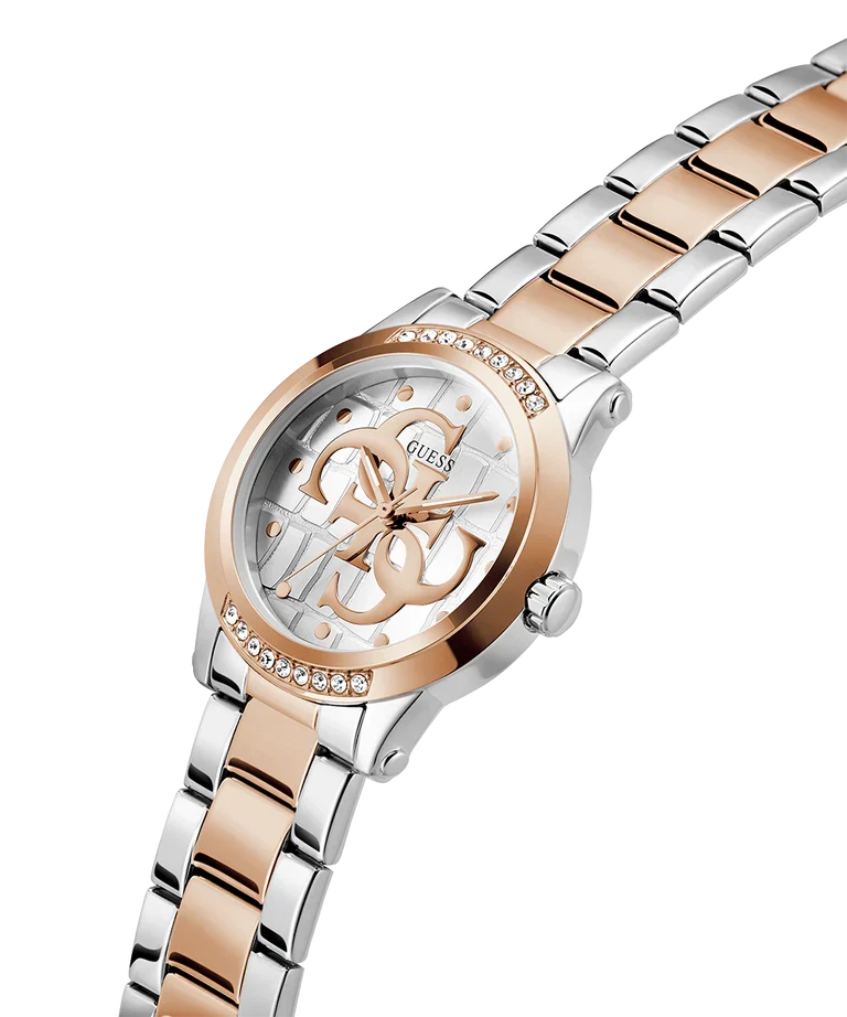 GUESS 2-Tone Analog Ladies Watch - GW0861L5
