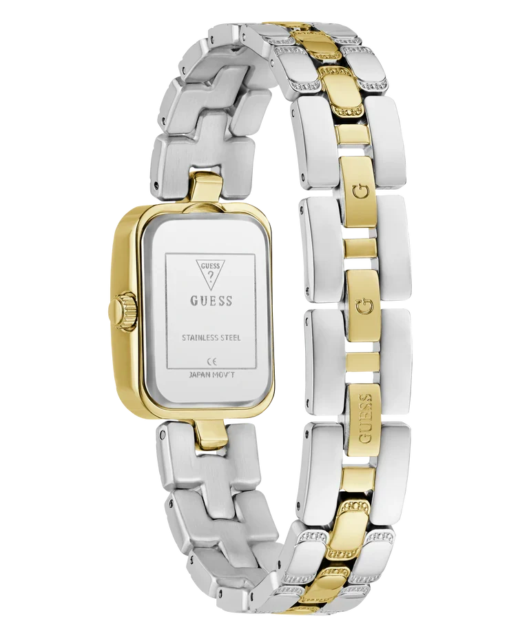 GUESS 2-Tone Gold Tone Analog Ladies Watch - GW0865L6