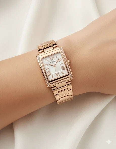 Guess Gold Stainless-Steel Watch - GW0874L3