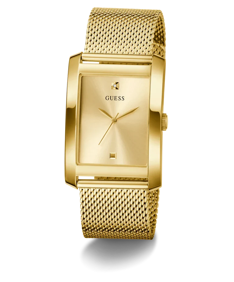 GUESS Gold Tone Analog Mens Watch - GW0898G1
