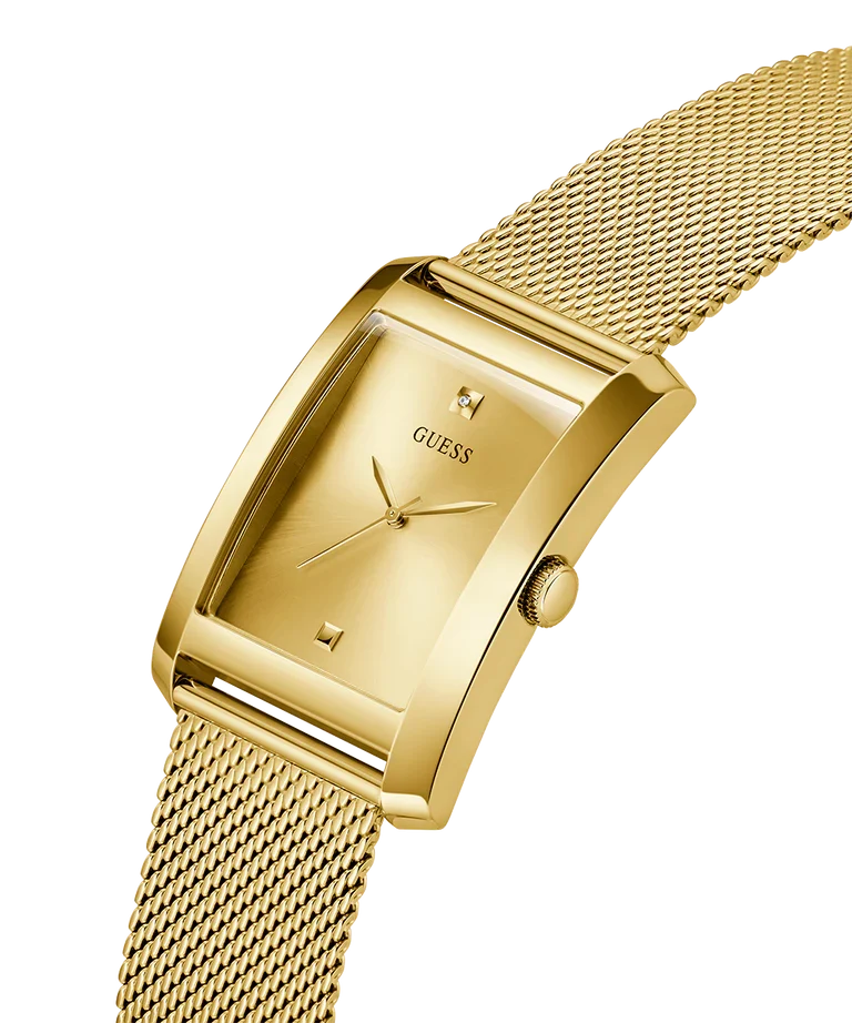 GUESS Gold Tone Analog Mens Watch - GW0898G1