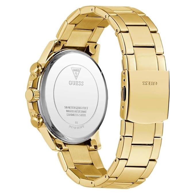GUESS Gold Tone Multi-function Mens Watch - GW0900G3