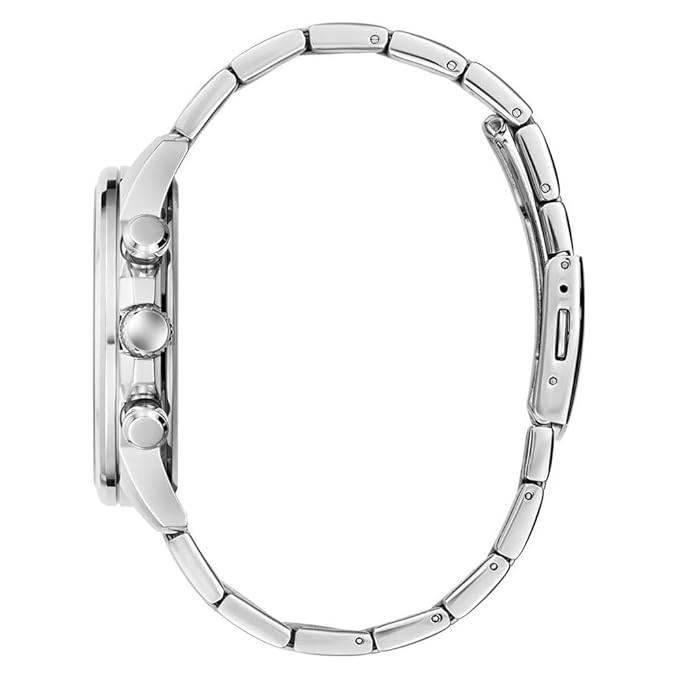 GUESS Silver Tone Multi-function Mens Watch - GW0900G4