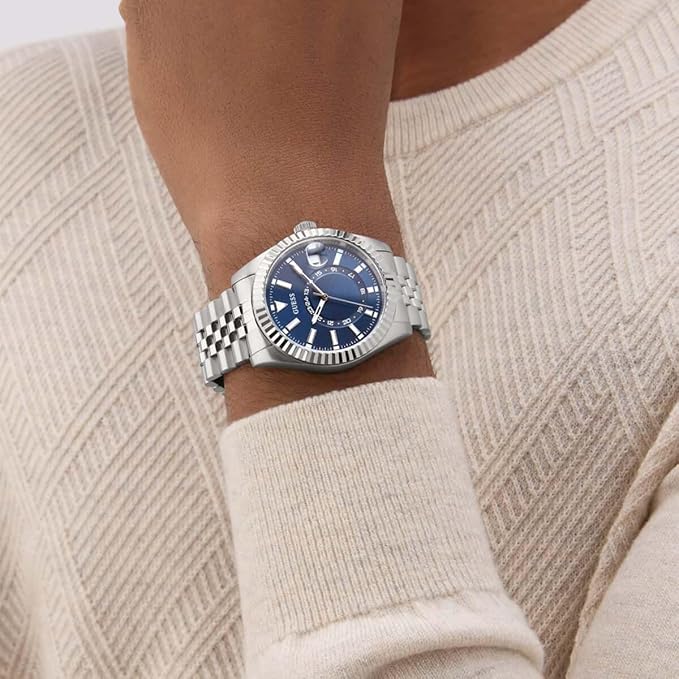 GUESS Jaden Silver Tone Multi-function Date Mens Watch - GW0977G1