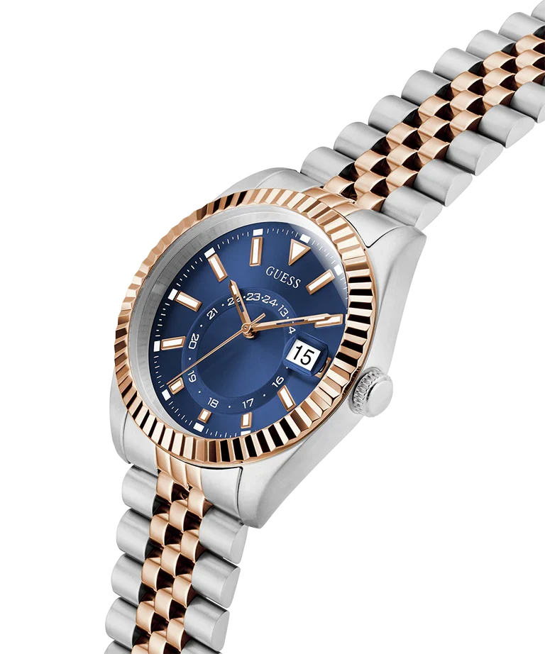 GUESS Jaden 2-Tone Multi-function Date Mens Watch - GW0977G5