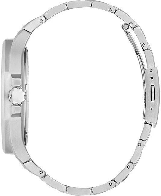 Guess King Quartz Silver Dial Men's Watch - GW0497G1