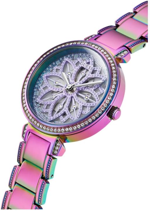 Guess Lily Iridescent Round Dial Analog Women Watch - GW0528L4