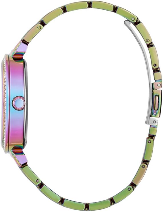 Guess Lily Iridescent Round Dial Analog Women Watch - GW0528L4