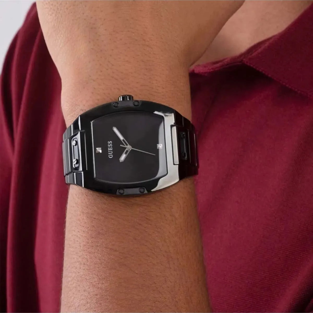 Guess Phoenix Black Dial 39mm Men Watch - GW0387G3