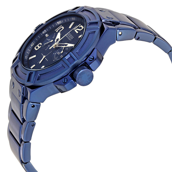 Guess Rigor Multi-Function Blue Dial Men's Watch W0218G4 - Watches of New Zealand #2