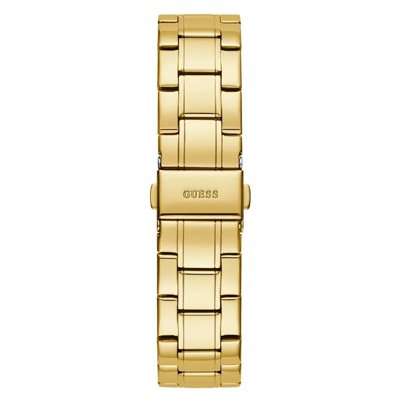 Guess Sparkler gold-tone link bracelet strap with branded clasp