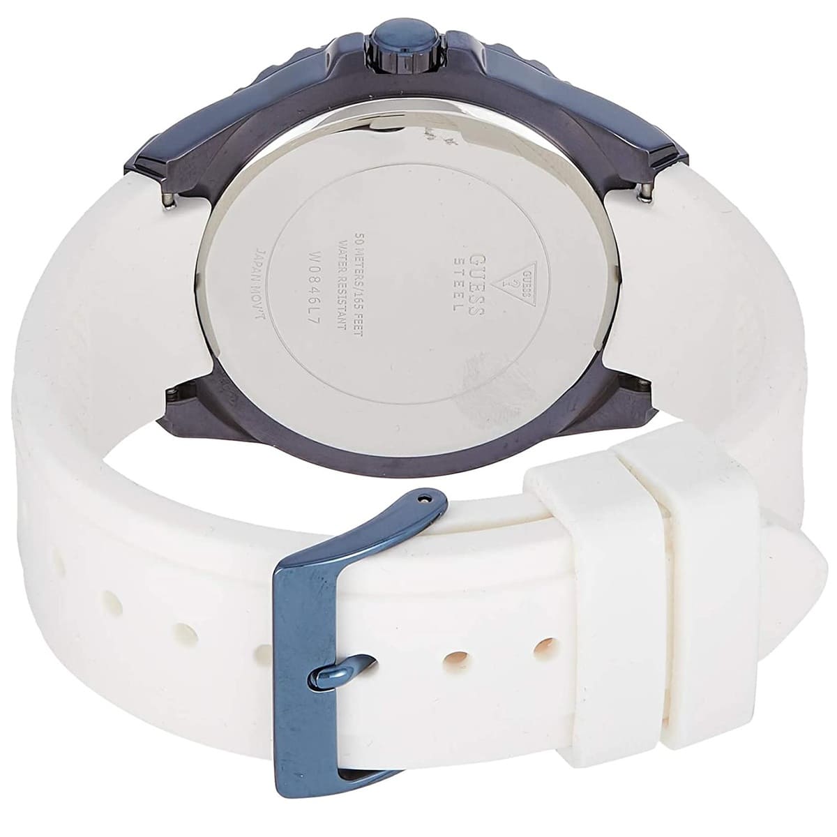 Guess Starlight White Silicone Band Women's Watch W0846L7