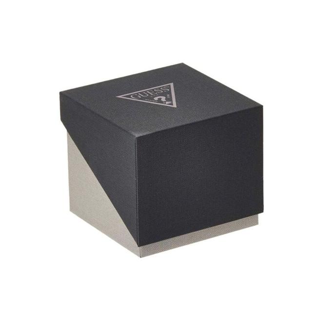 Guess watch box packaging with triangle logo