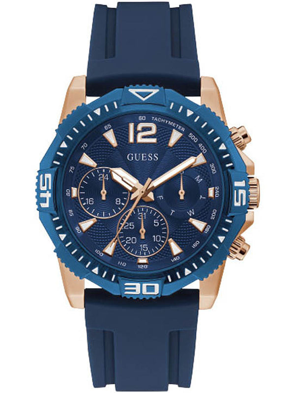 Guess Men's Rose Gold Stainless Steel Quartz Casual Men's Watch  GW0211G4 - Watches of New Zealand
