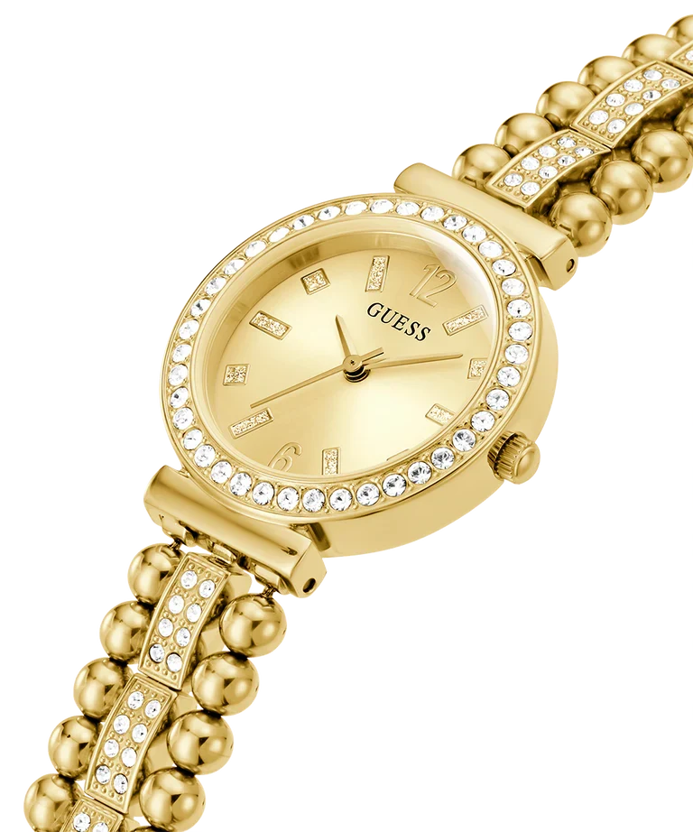 GUESS Gold Tone Analog Ladies Watch - GW0401L2