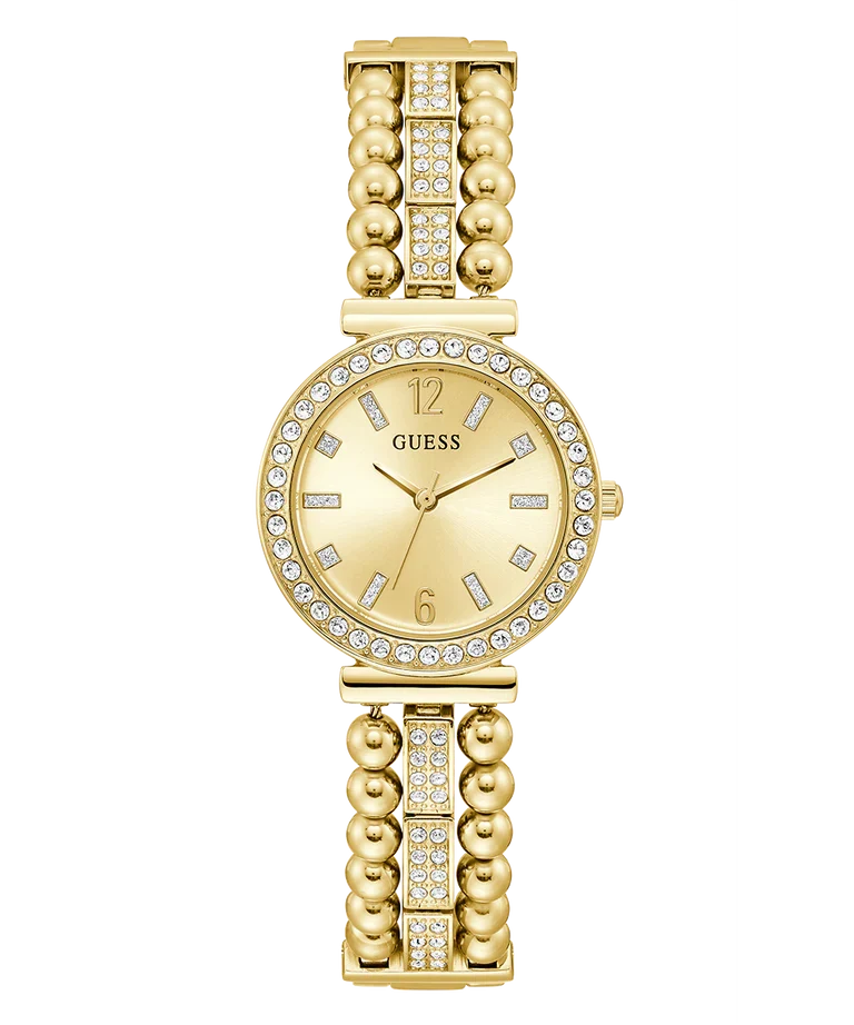 GUESS Gold Tone Analog Ladies Watch - GW0401L2