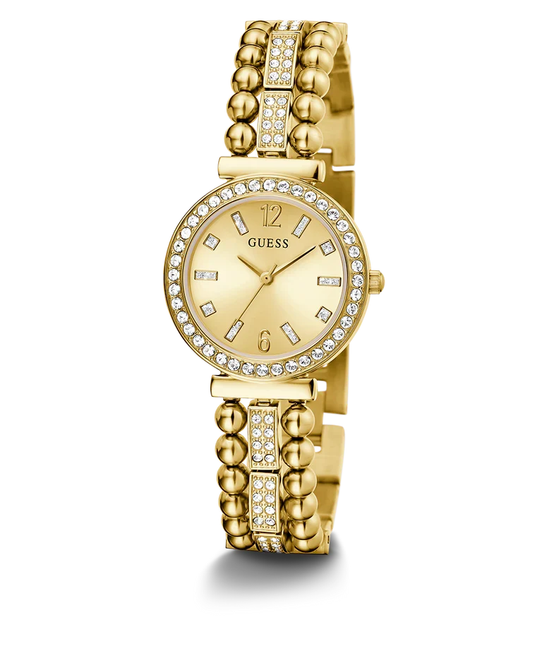 GUESS Gold Tone Analog Ladies Watch - GW0401L2