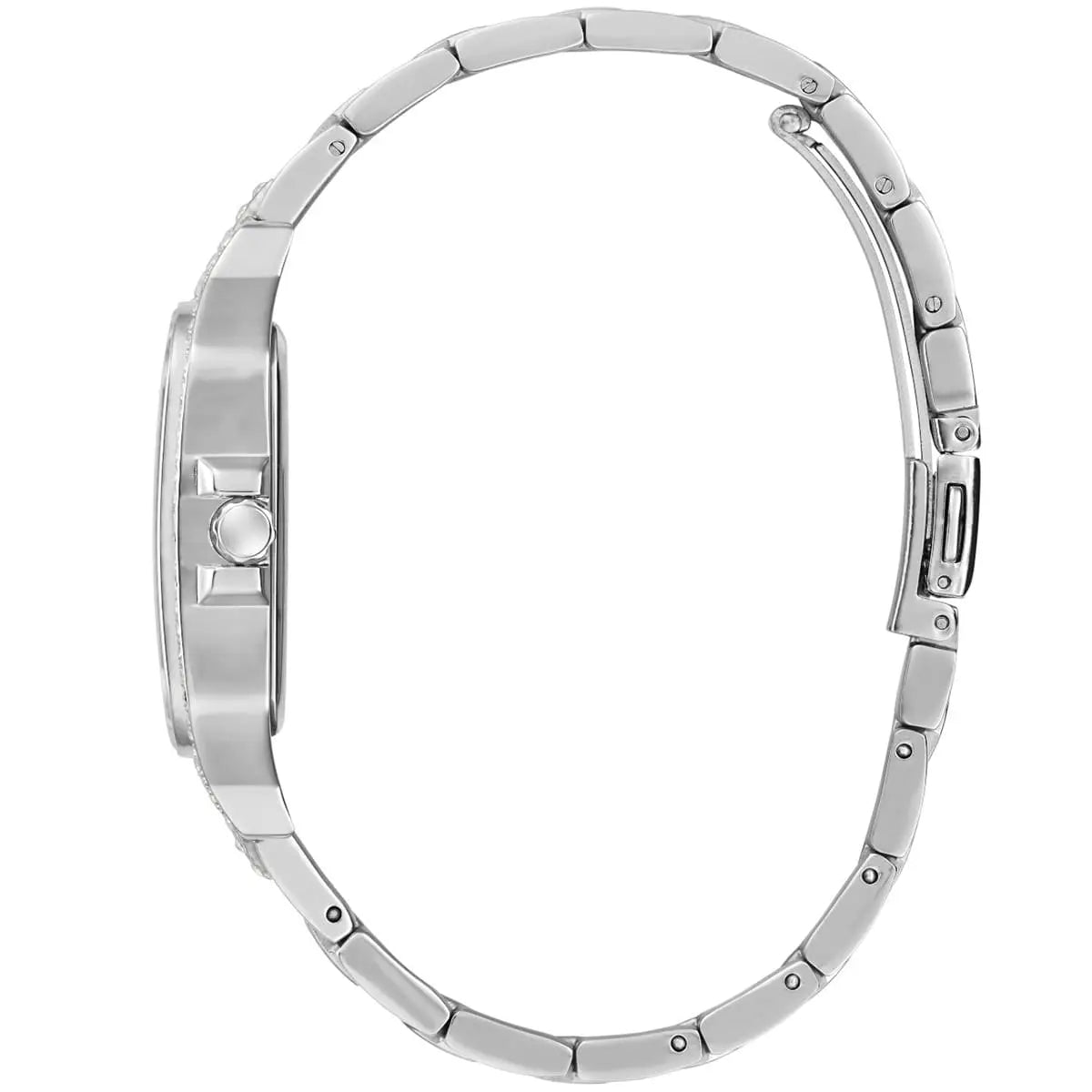 Guess Multifunction Quartz Silver Dial Silver Steel Strap Women Watch - GW0472L1
