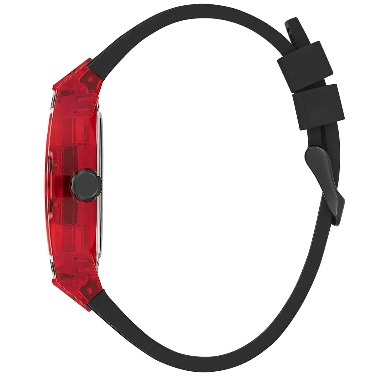 GUESS Black & Red Multi-function Mens Watch - GW0499G4