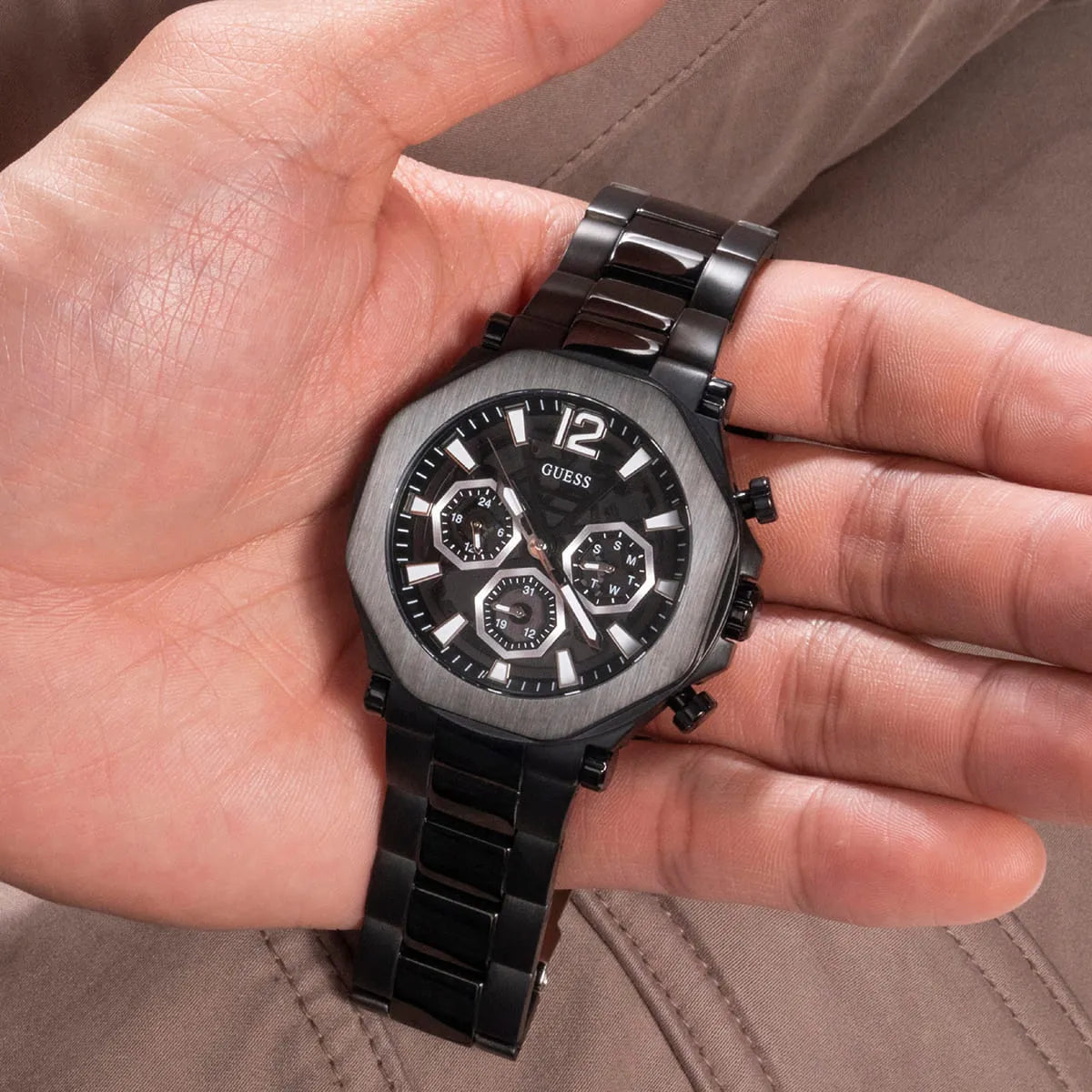 Guess Quartz Black Men's Watch - GW0539G3