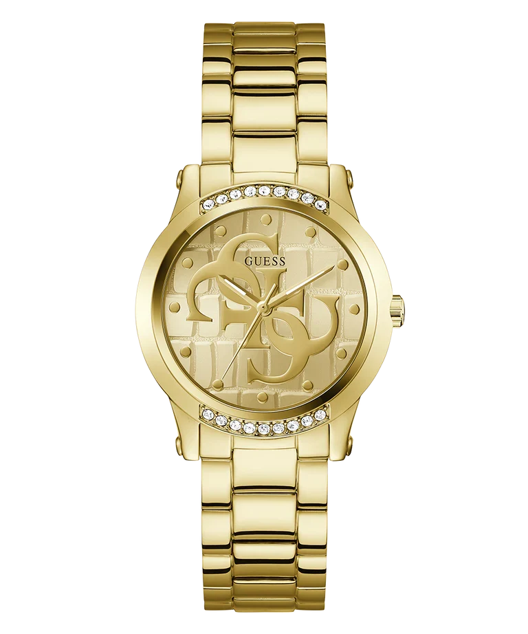 GUESS Gold Tone Analog Ladies Watch - GW0861L2