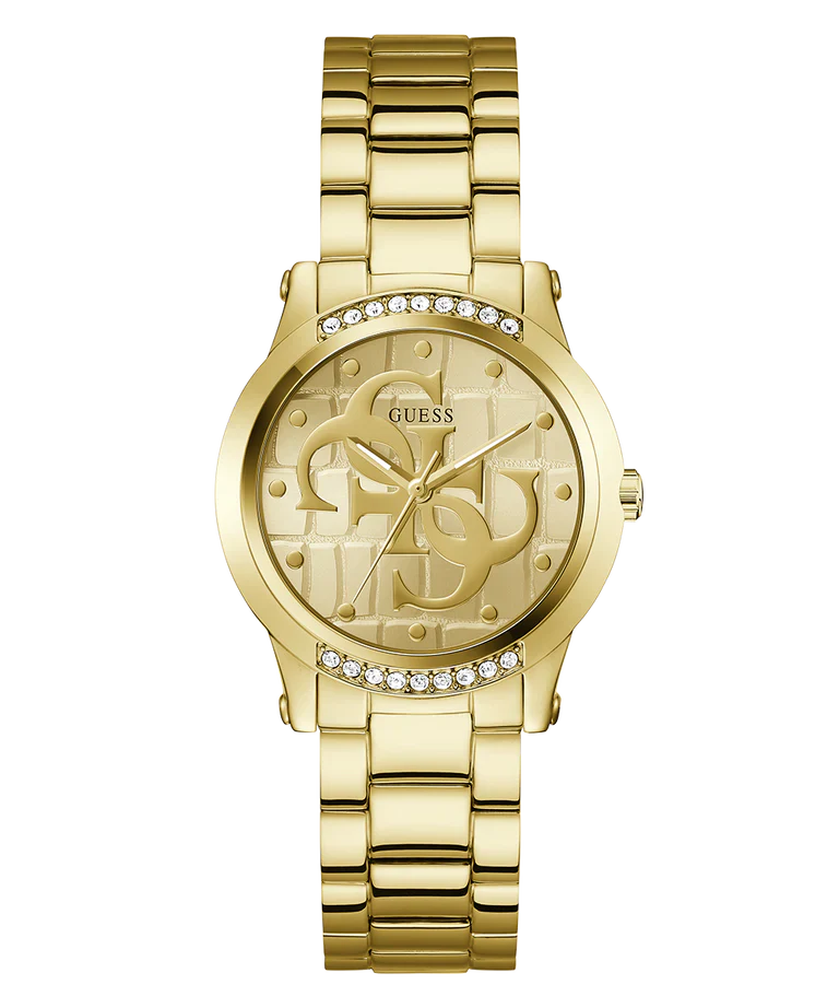 GUESS Gold Tone Analog Ladies Watch - GW0861L2