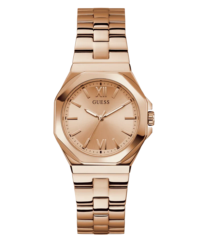 Guess Empress Rose Gold Round Dial Quartz Analog Women Watch - GW0873L3