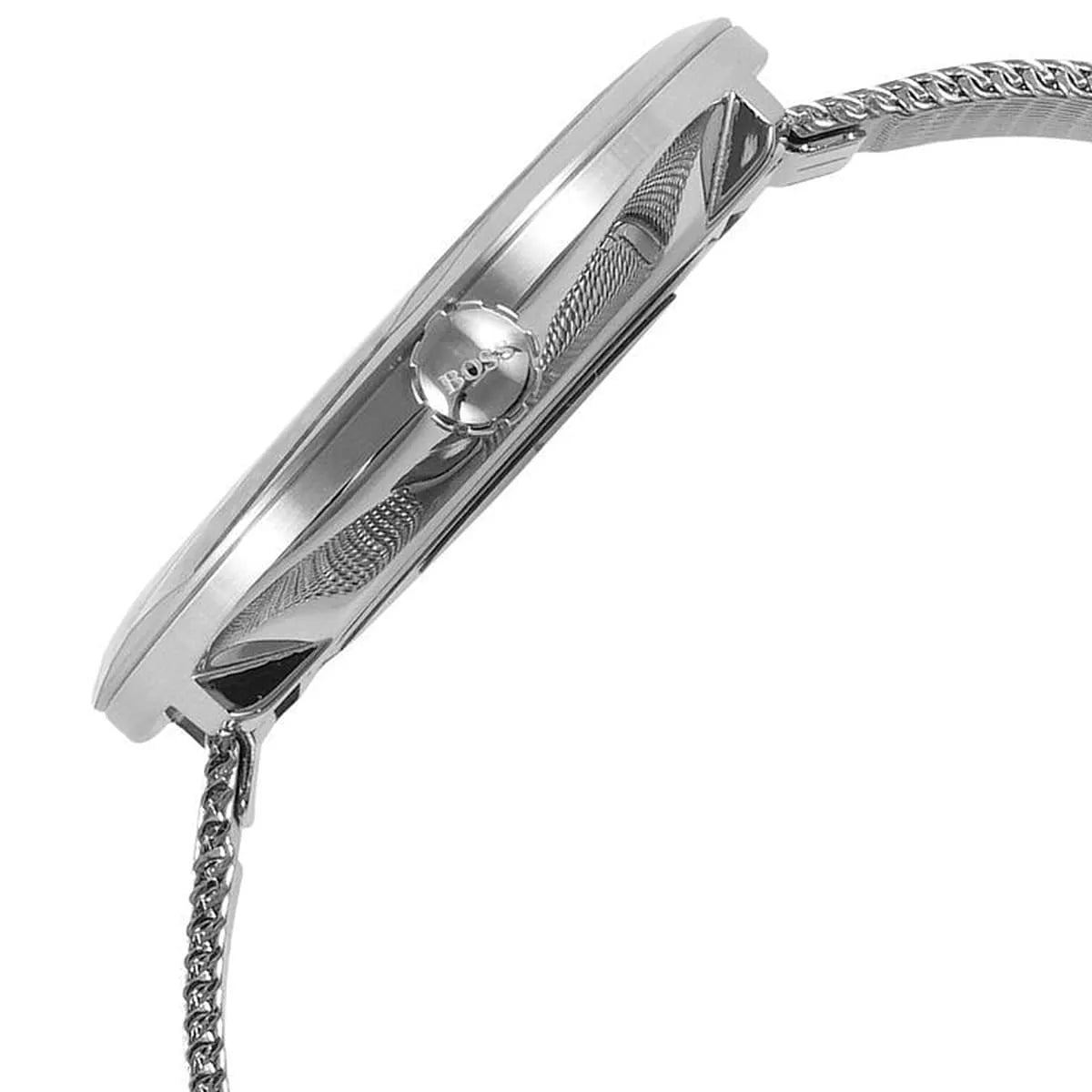 Hugo Boss Stainless Steel Analog Silver Dial Women's Watch - 1502546