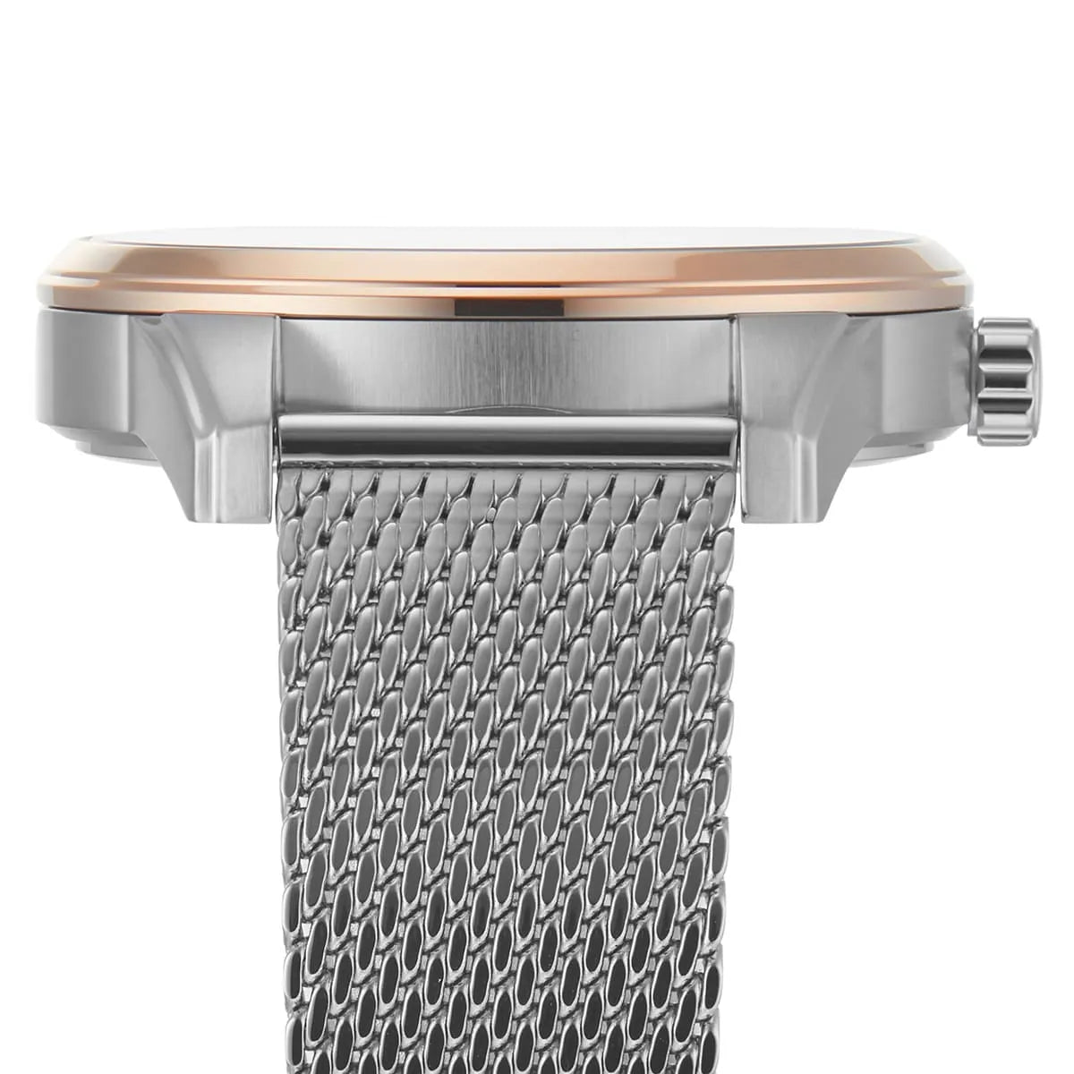 Hugo Boss Mesh Steel Black Dial Multi-function Men's Watch - 1513961