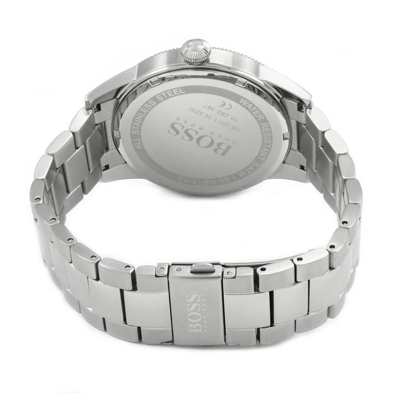 Hugo Boss Blue Dial Silver Men's Watch 1513707