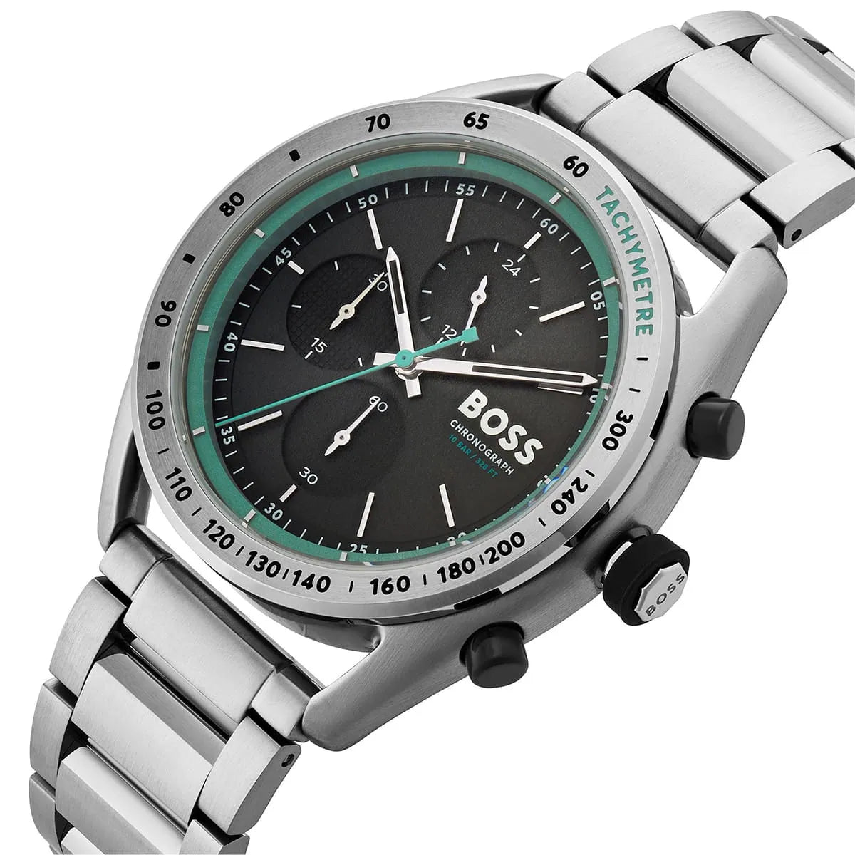 Hugo Boss Center Court Chronograph Stainless Steel Bracelet Men's Watch - 1514023