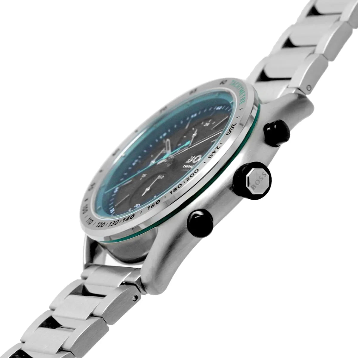 Hugo Boss Center Court Chronograph Stainless Steel Bracelet Men's Watch - 1514023