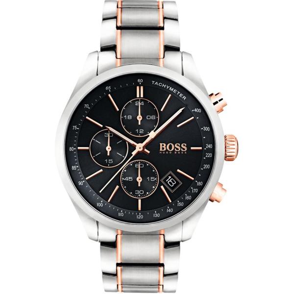 Hugo Boss Grand Prix Chronograph Black Dial Men's Watch 1513473
