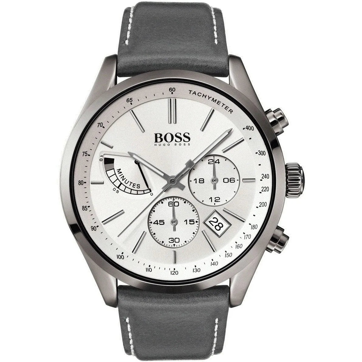 Hugo Boss Grand Prix Grey Dial Men's Watch 1513633