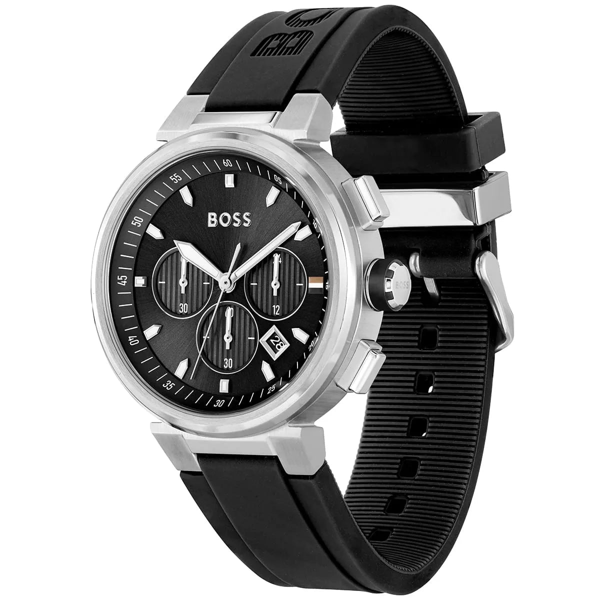 Hugo Boss One Chronograph Black Dial Men's Watch 1513997