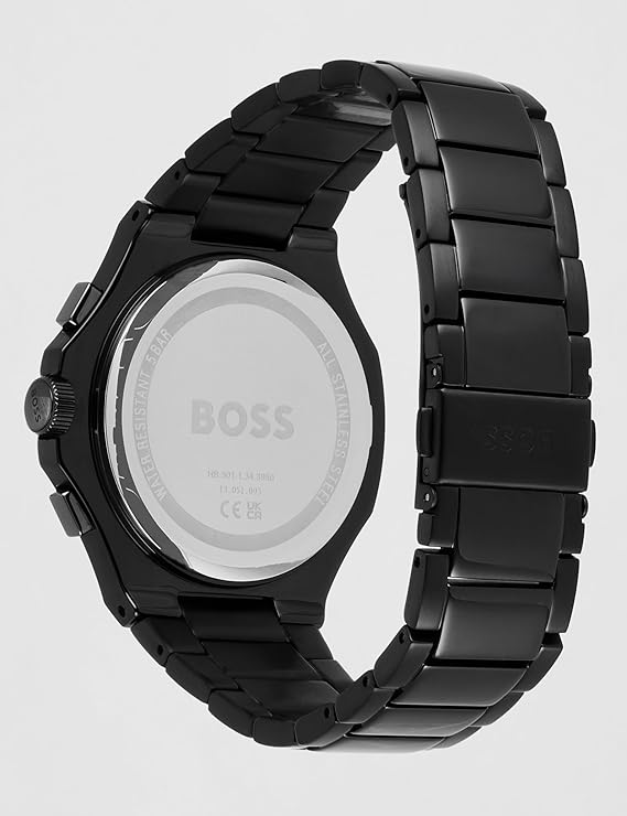 Hugo Boss Taper Chronograph Black Dial Men's Watch - 1514088