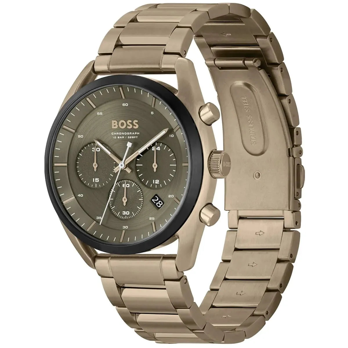 Hugo Boss Top 44MM Quartz Chronograph Men's Watch - 1514094
