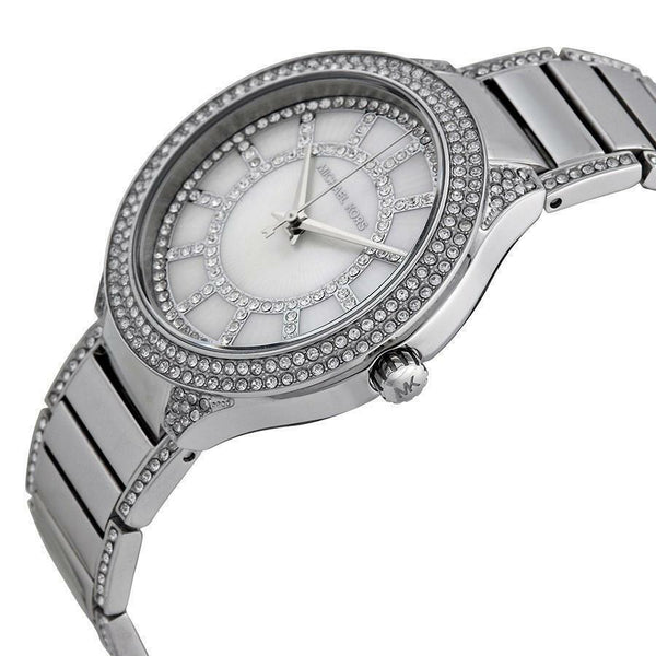 Michael Kors Kerry Mother Pearl Dial Silver Ladies Watch MK3311 - Watches of New Zealand #2