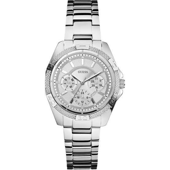 Guess Mini Phantom Silver-Tone Ladies Watch  W0235L1 - Watches of New Zealand