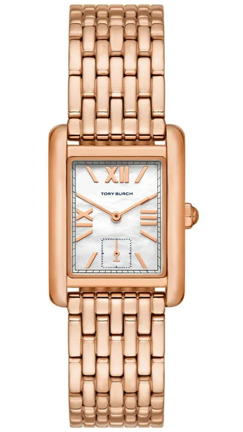 Tory Burch Eleanor Rose Gold MOP Dial Ladies Watch TBW1079