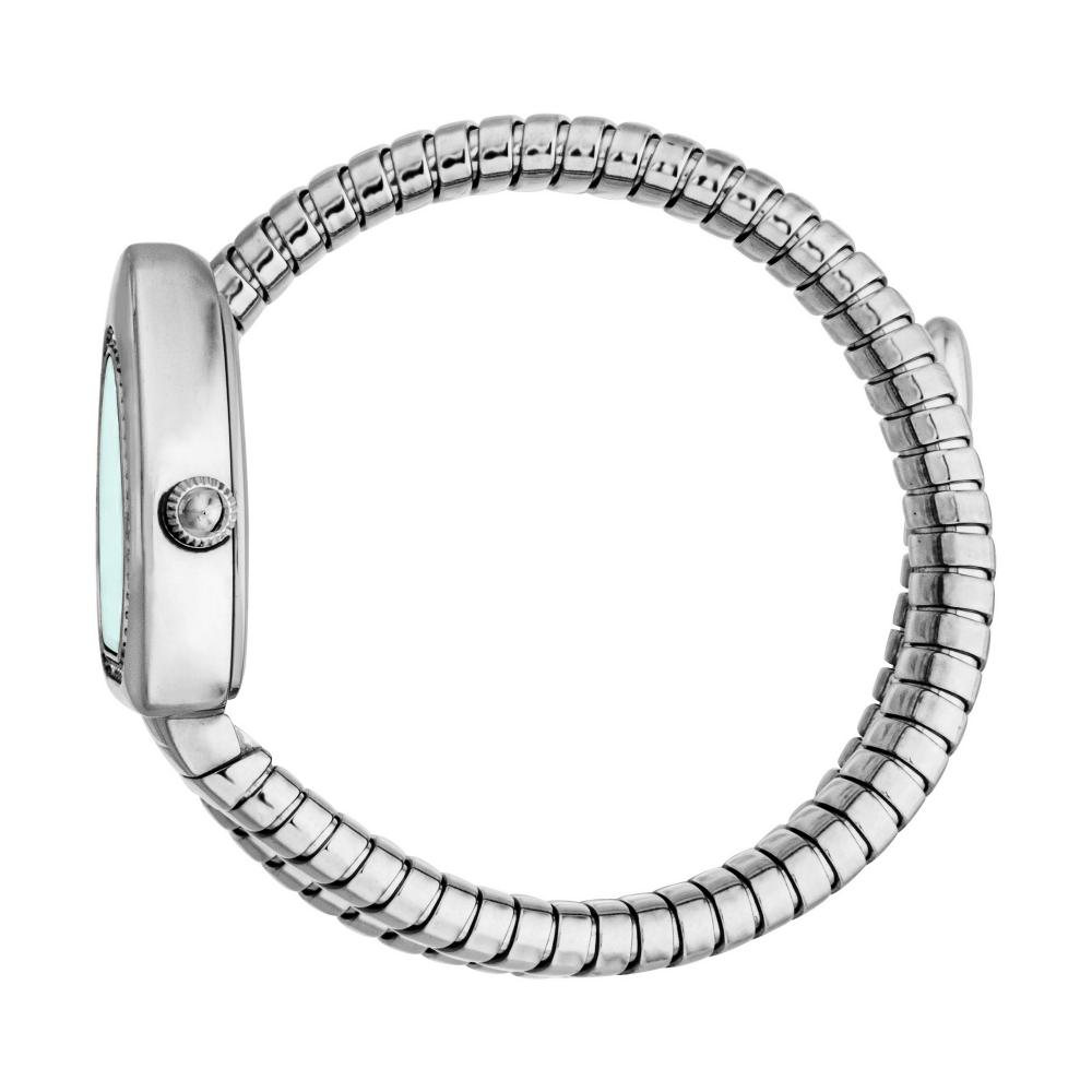 Just Cavalli Snake women's watch side view showing snake-link band and case profile
