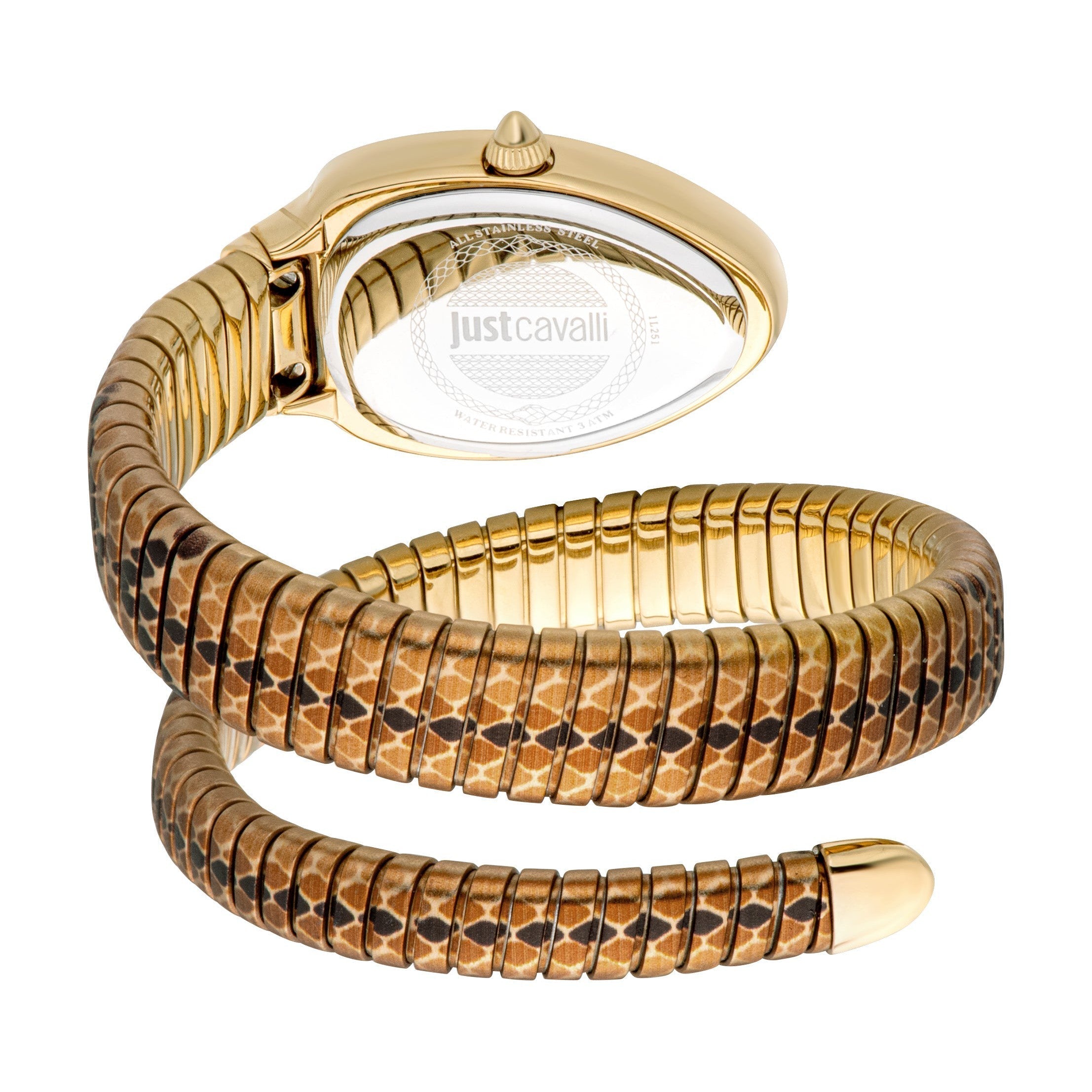 Just Cavalli Gold Stainless Steel Women's Watch - JC1L251M0025